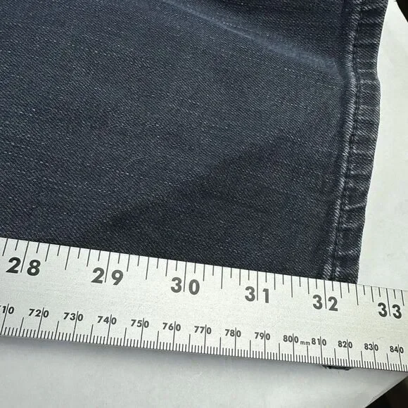 ACNE STUDIOS Max Man Ray Jeans Mens 32x34 (32x32.5) Stretch‎ Faded - Picture 13 of 15